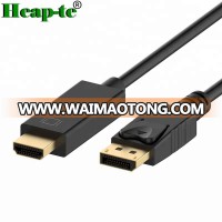 DisplayPort (DP) to HDMI Cable, 4K Resolution Ready, 6 Feet